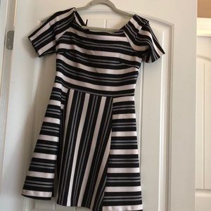 Stripe mini dress